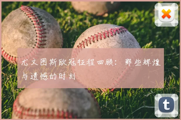 尤文图斯欧冠征程回顾：那些辉煌与遗憾的时刻